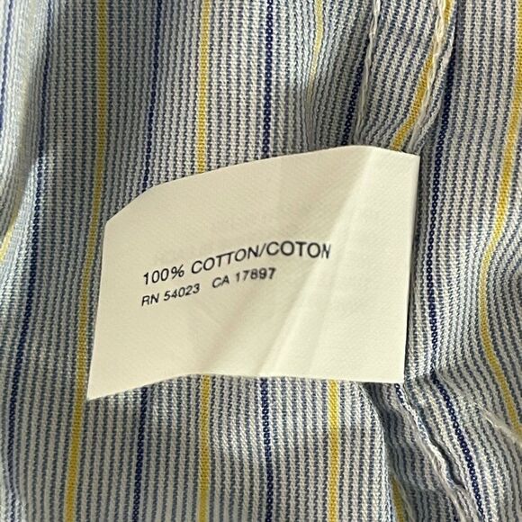 Gap Factory Men’s striped Button Down classic Fit shirt size M NWOT - Picture 8 of 9